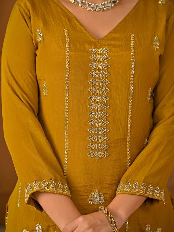 Vichitra Silk Ladies Suit