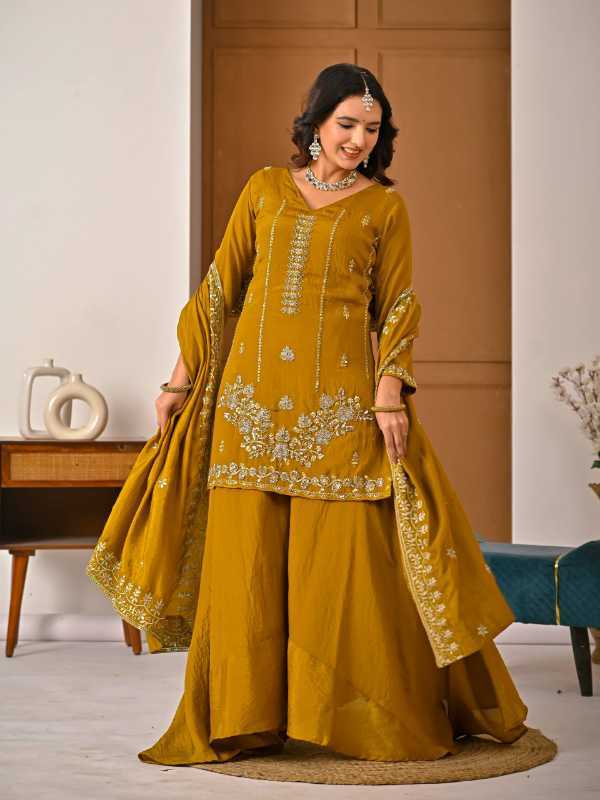 Vichitra Silk Ladies Suit