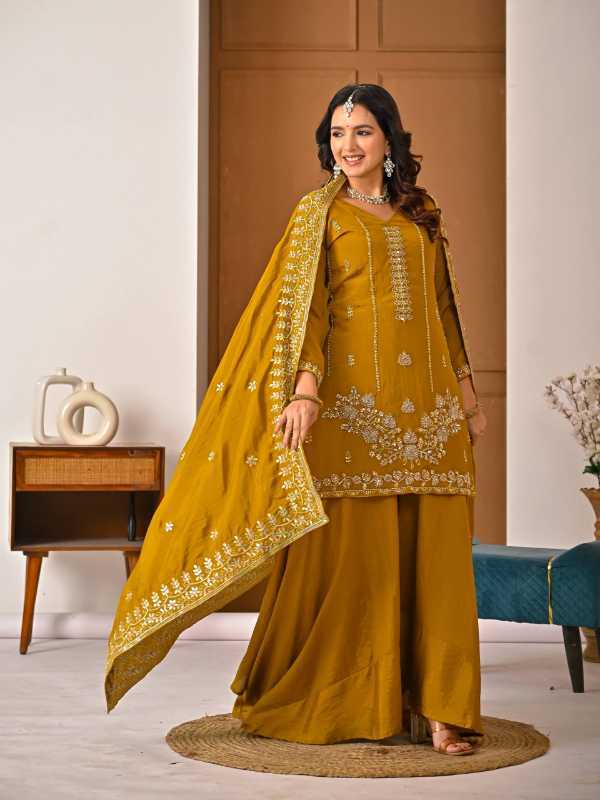 Vichitra Silk Ladies Suit