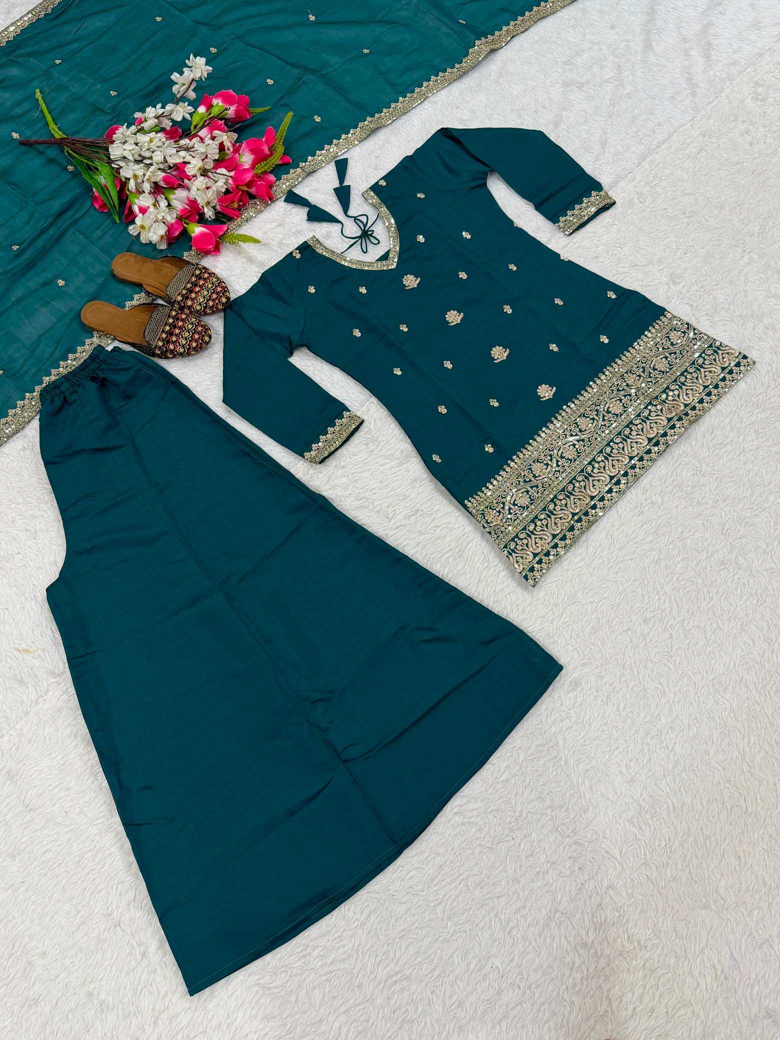 Embroidery Suit