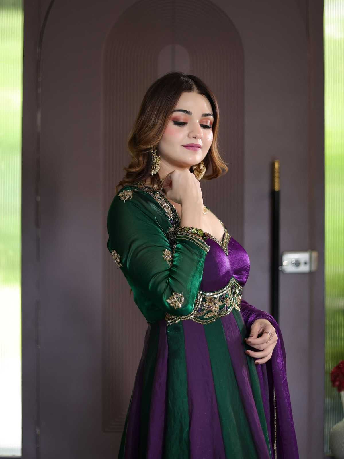 Fendy Embroidery Suit 5072