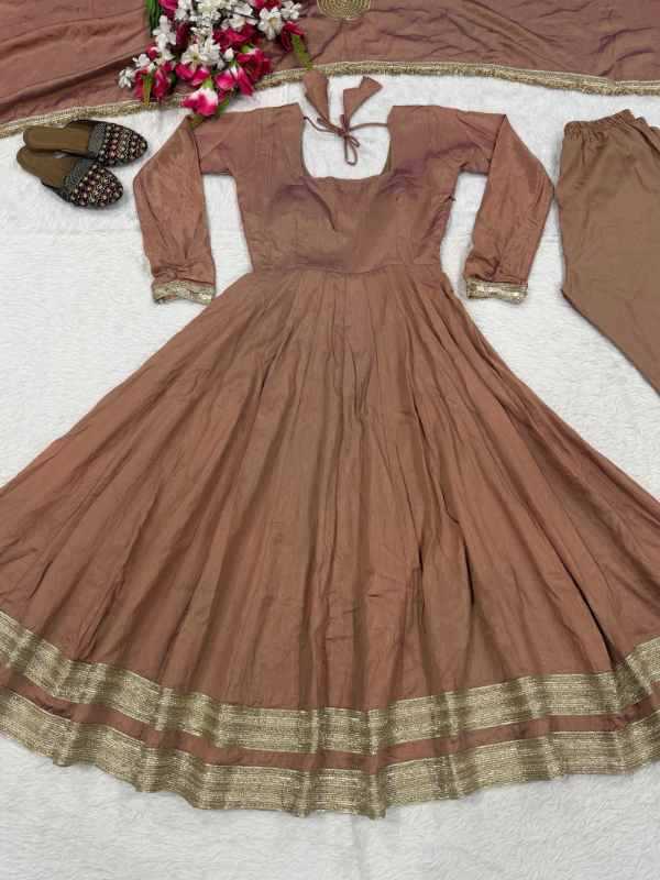 Vichitra Silk Cotton Suit