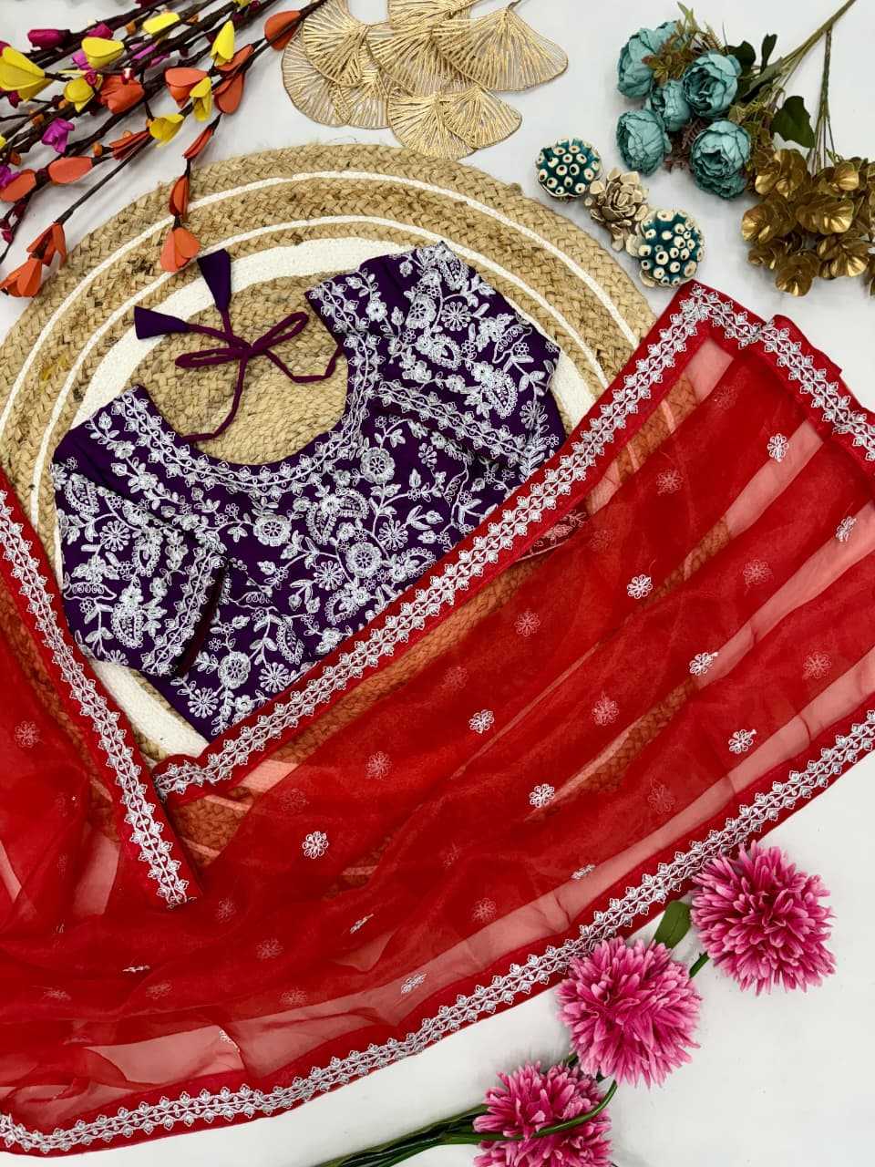 Organza Silk Soft Saree
