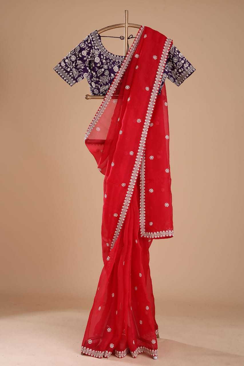 Organza Silk Soft Saree