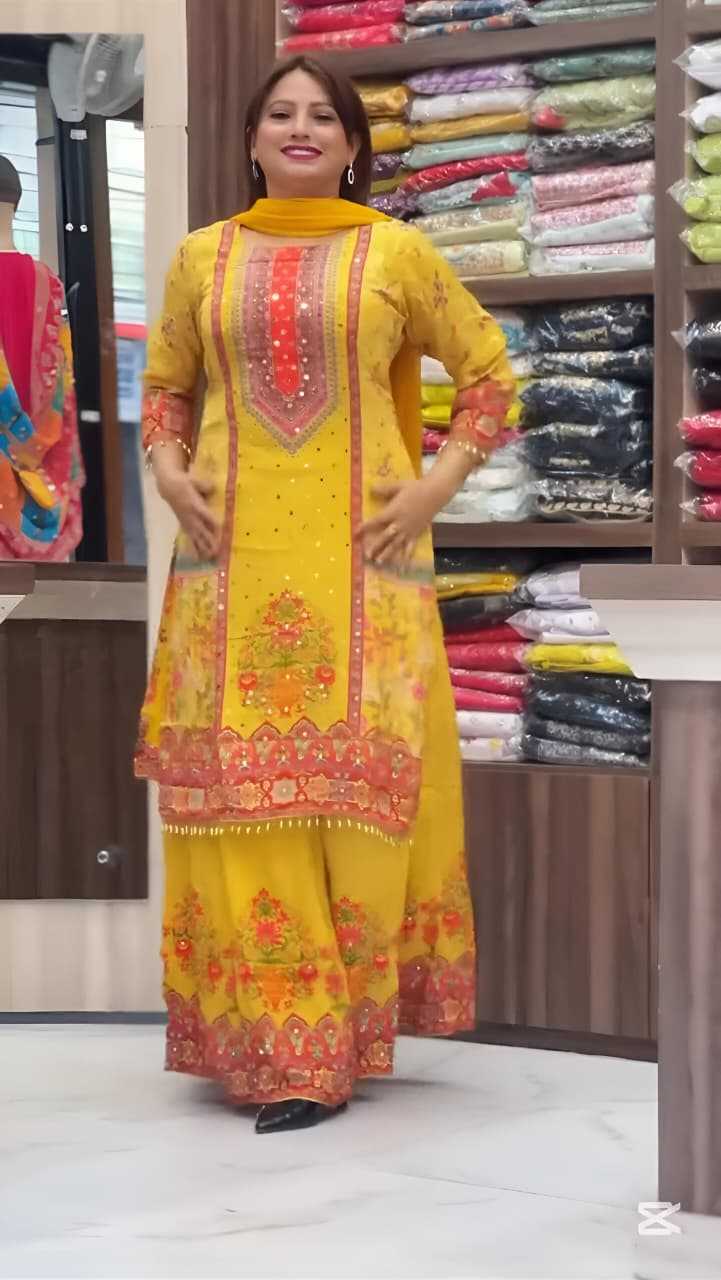 Chinon Silk Printed Suit 9282