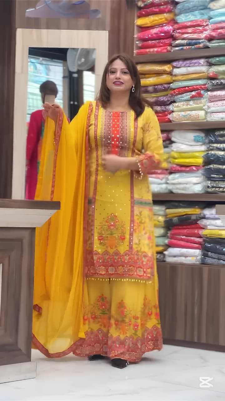 Chinon Silk Printed Suit 9282