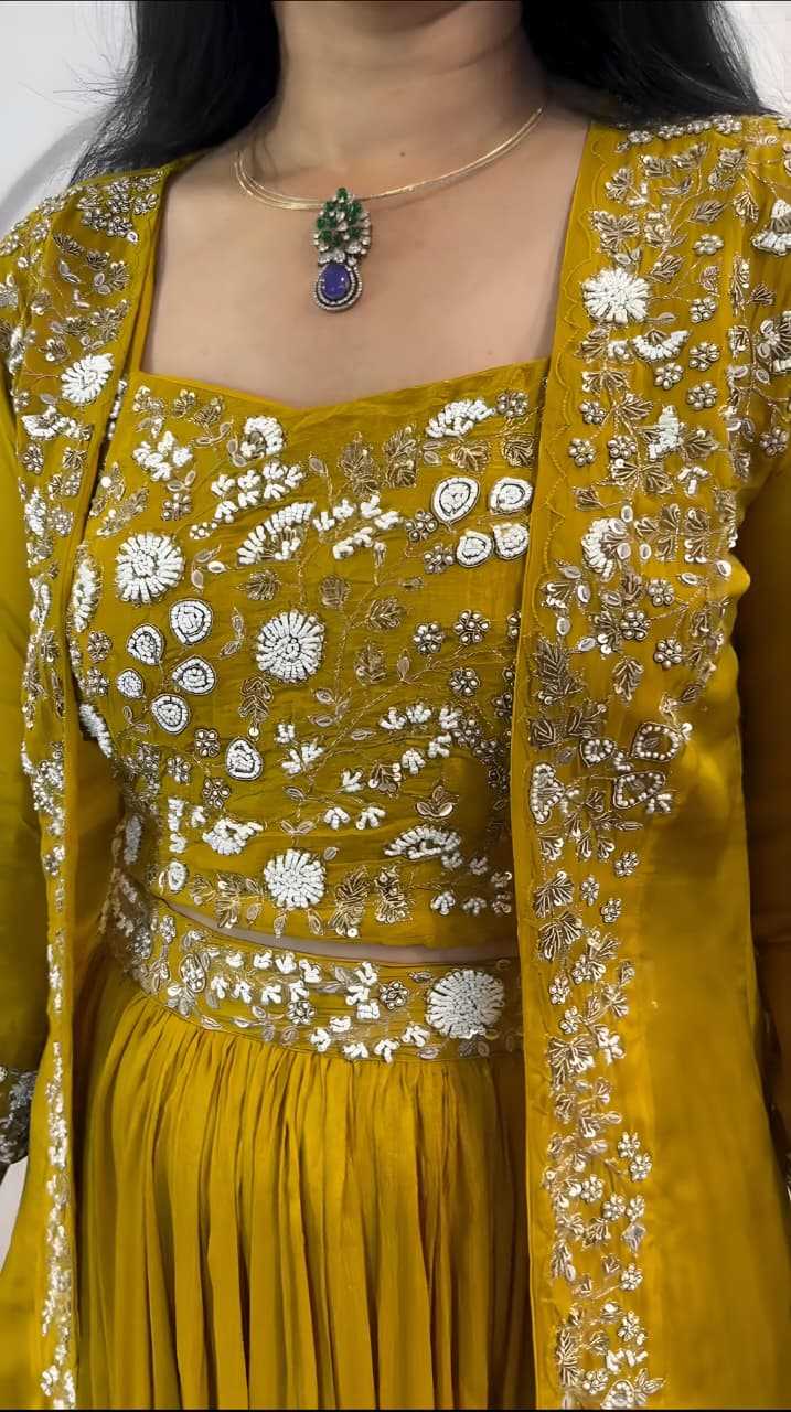 Chinon Silk Lehenga 9302
