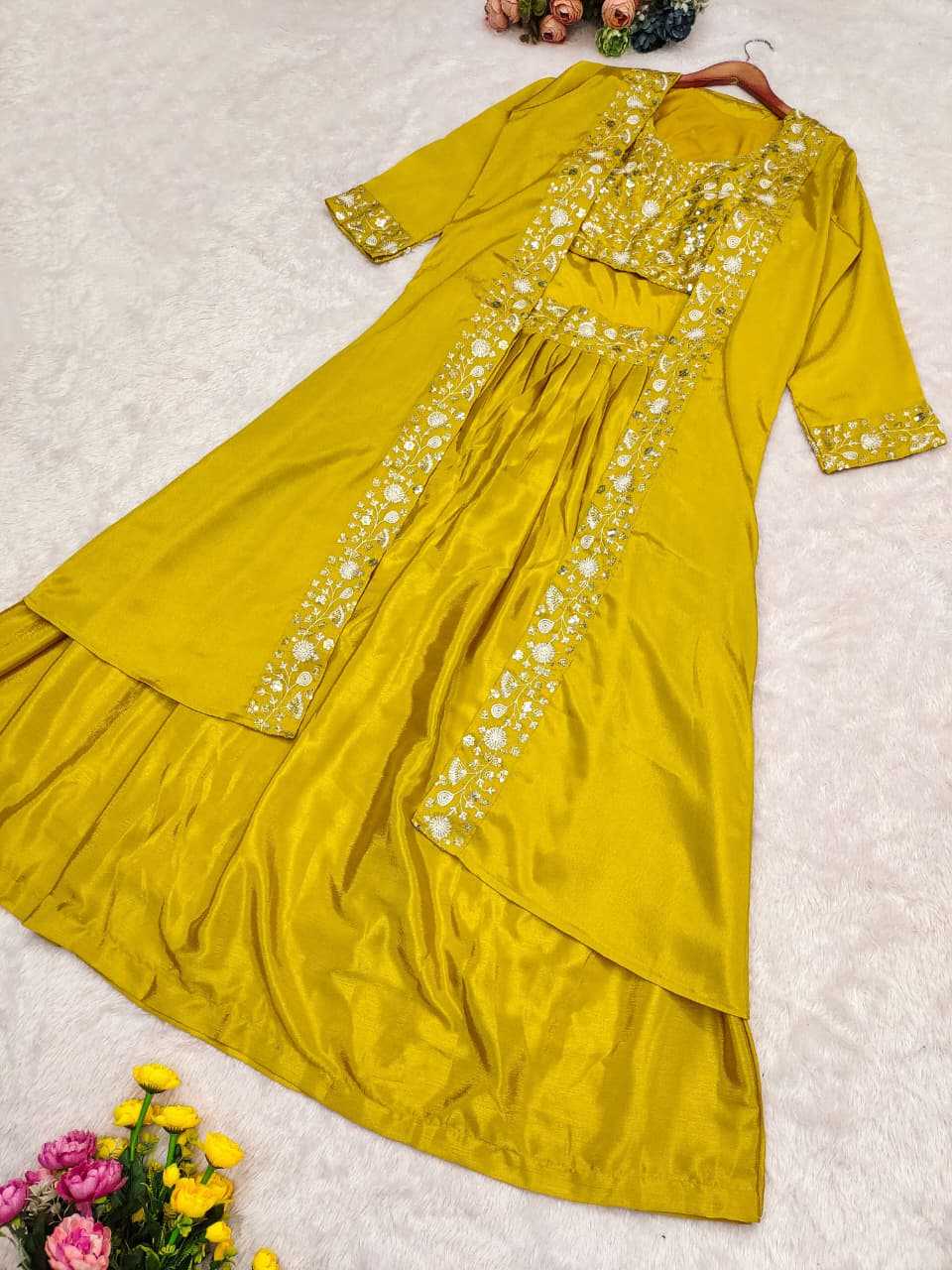 Chinon Silk Lehenga 9302
