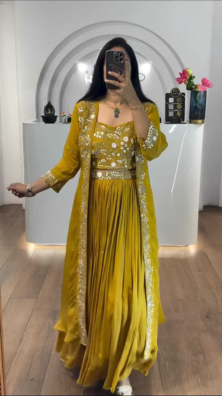Chinon Silk Lehenga JT-143942