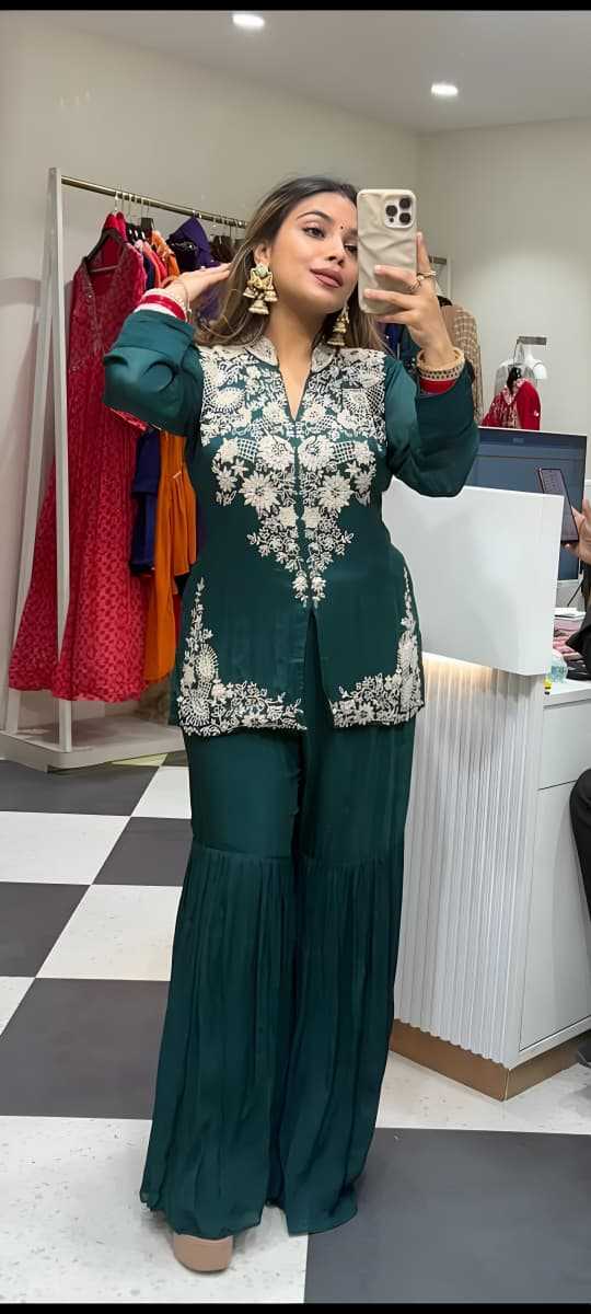 Georgette Embroidery Suit 9307