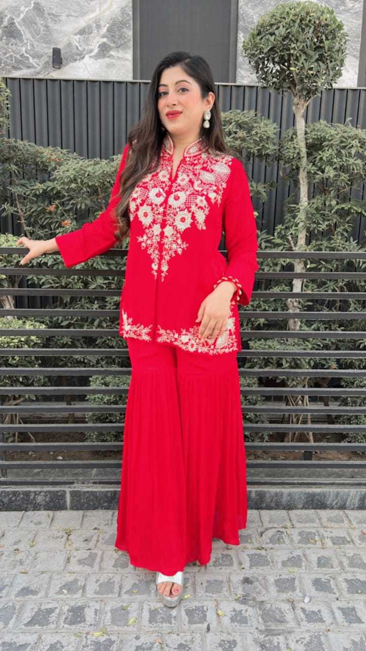 Georgette Embroidery Suit 9307