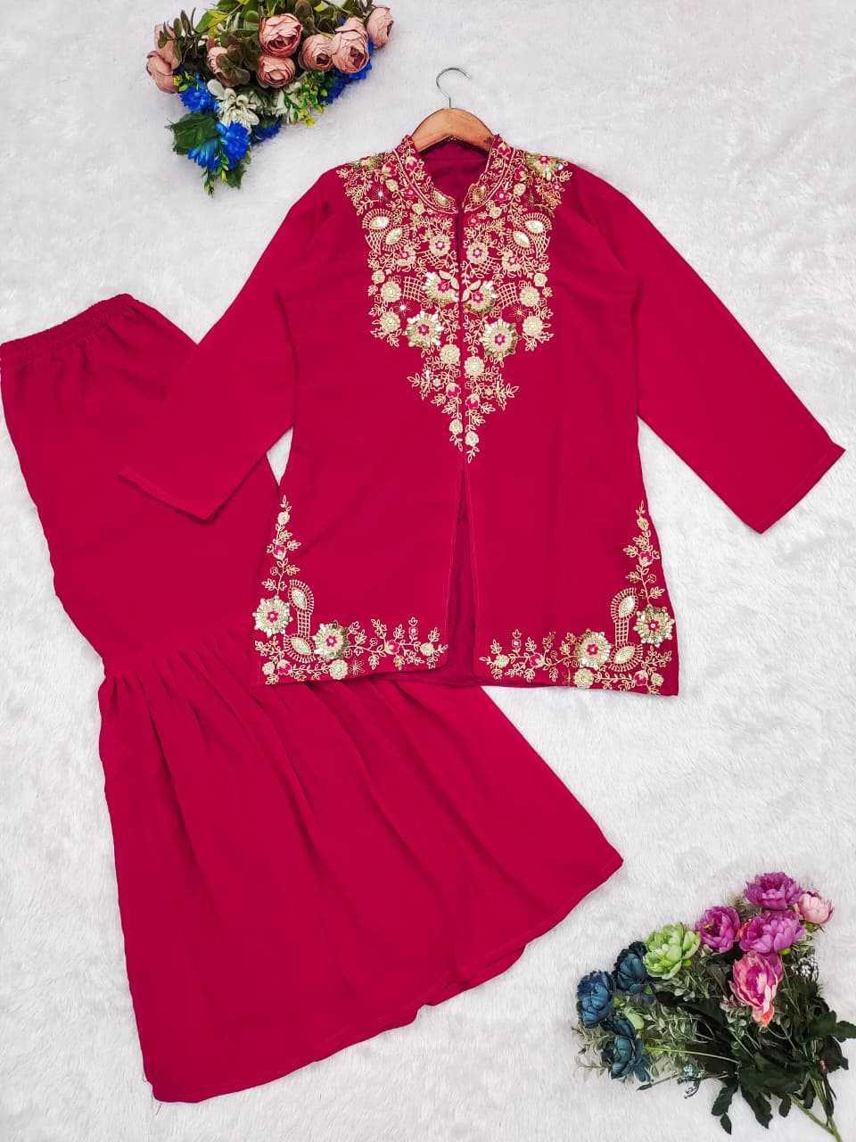 Georgette Embroidery Suit 9307