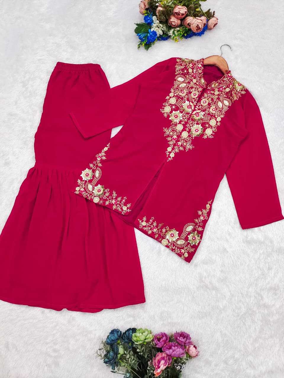 Georgette Embroidery Suit 9307