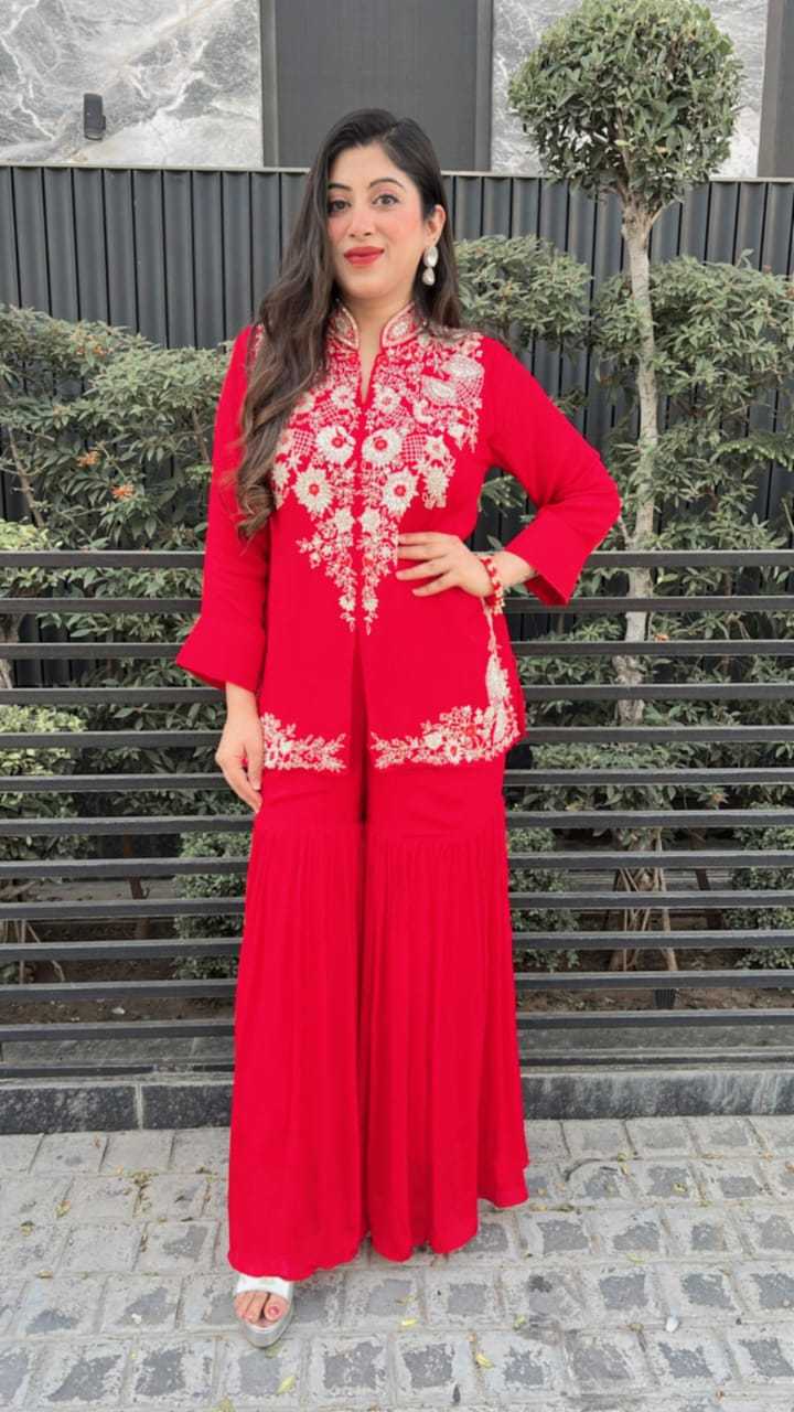 Georgette Embroidery Suit 9307