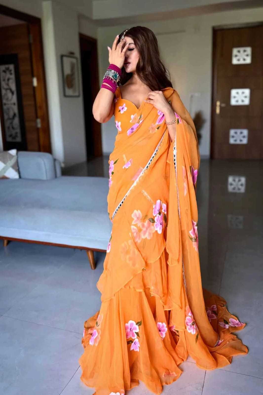 Georgette Saree JT-143945