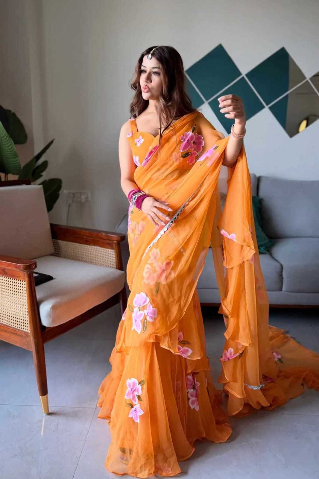 Georgette Saree JT-143945