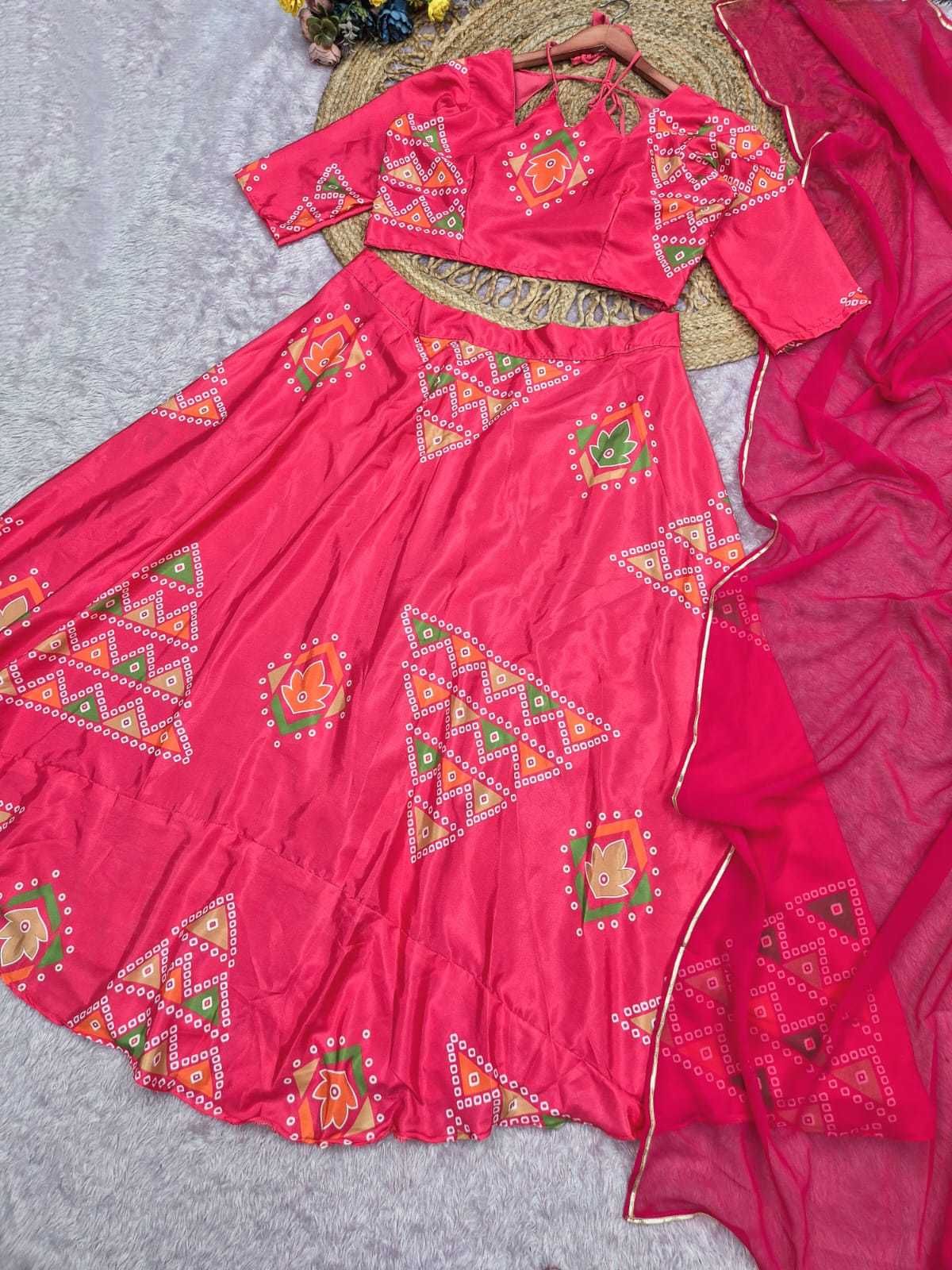 Crepe Silk Lehenga