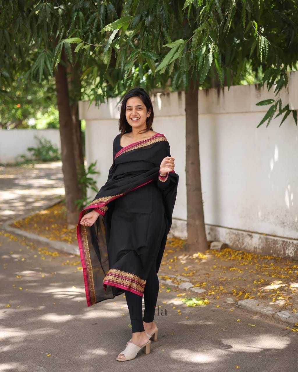 Heavy Roman Silk Designer Kurti