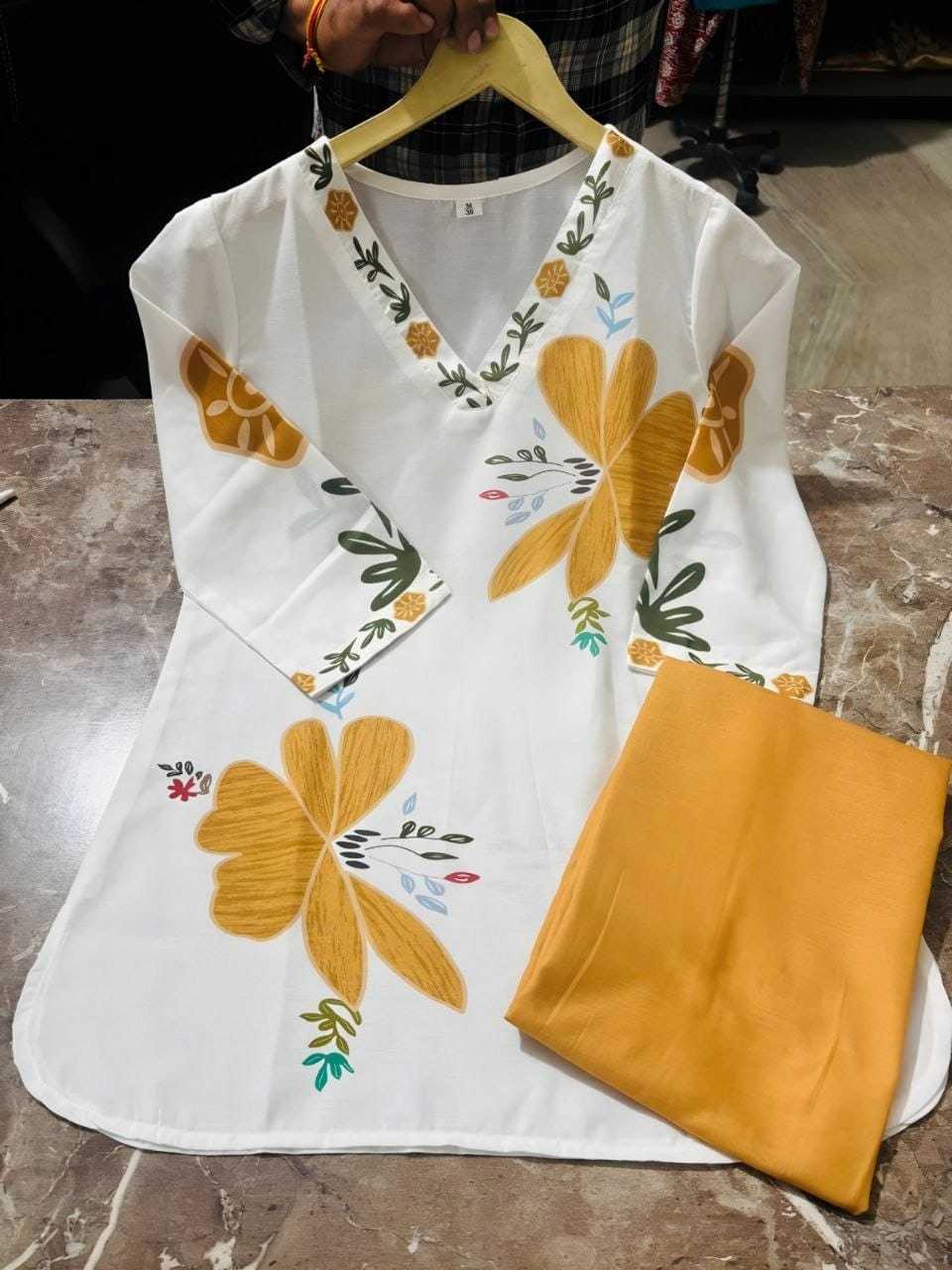 Cotton Printed Suit