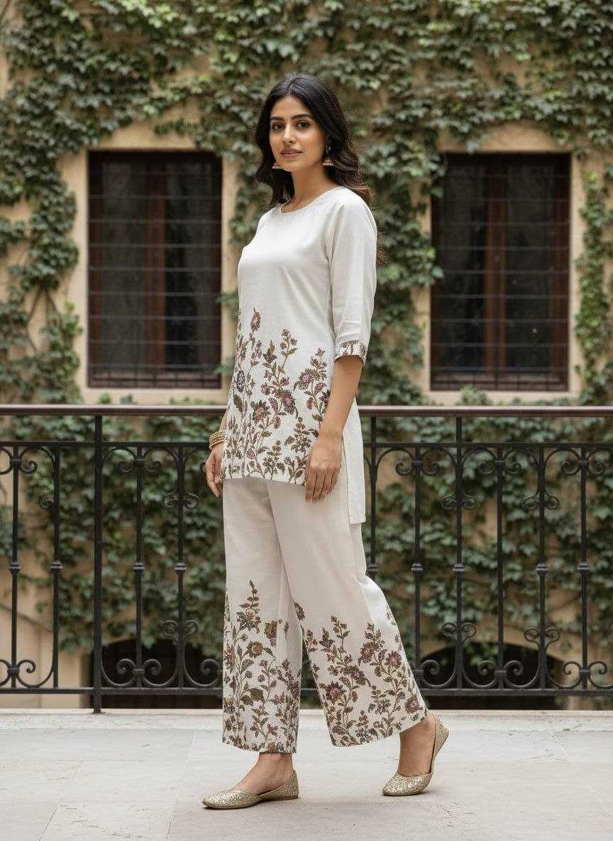 Khadi Cotton Co-ord Set