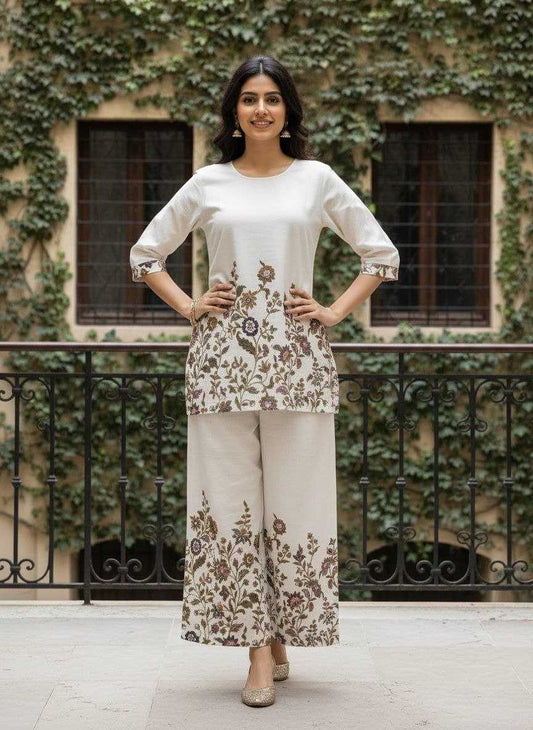 Khadi Cotton Co-ord Set