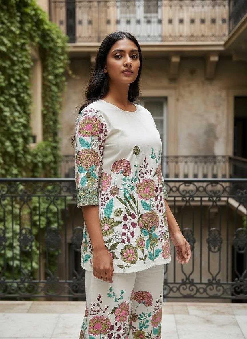 Khadi Cotton Co-ord Set