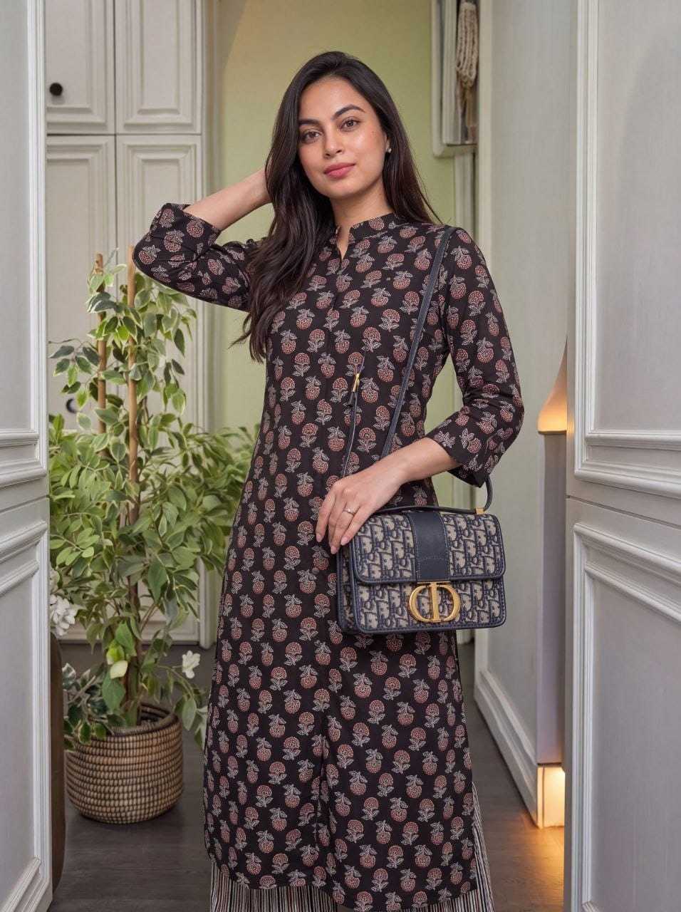 Cotton Printed Suit