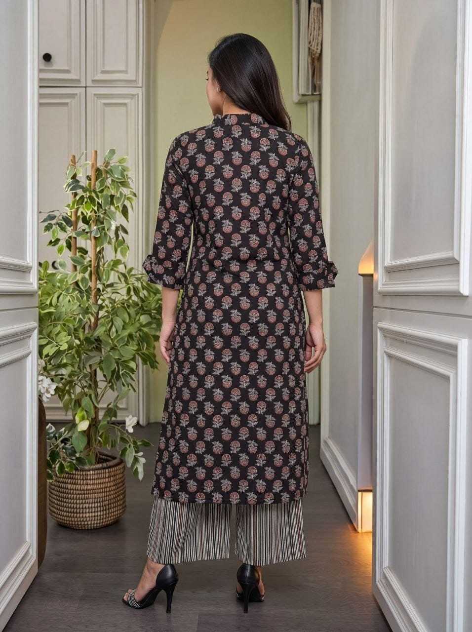 Cotton Printed Suit