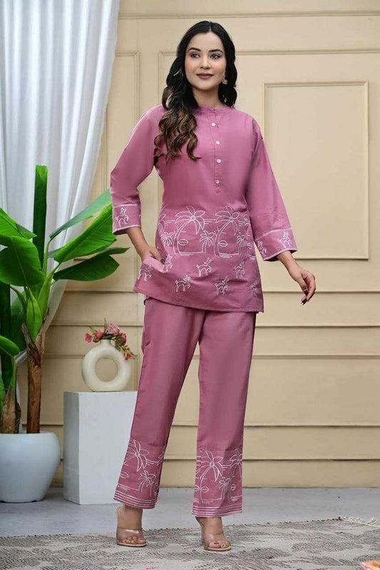 Rayon Co-ord Set