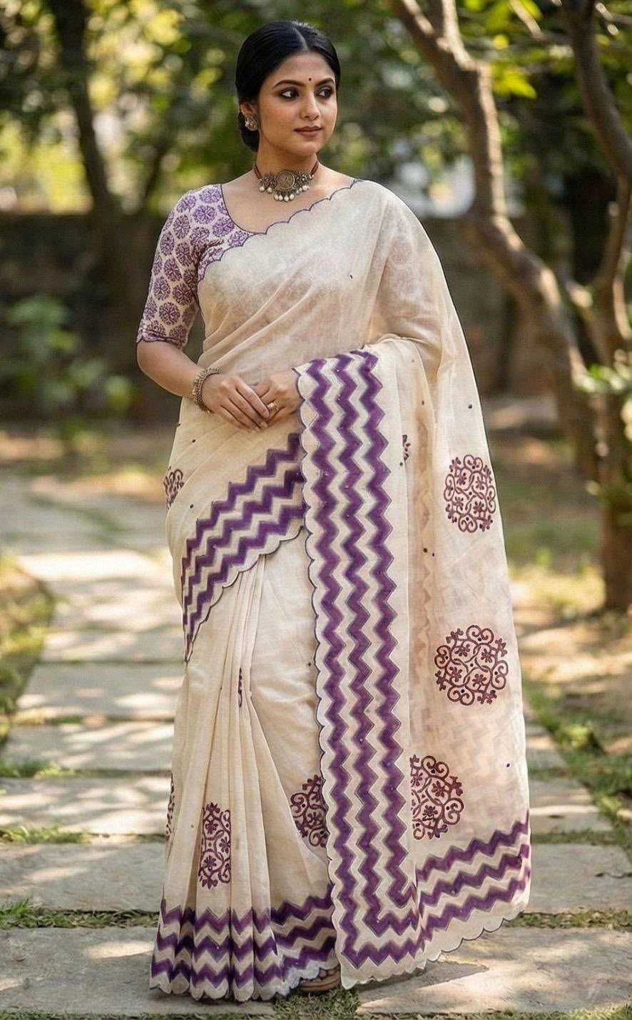Simar Silk Designer Saree in Red