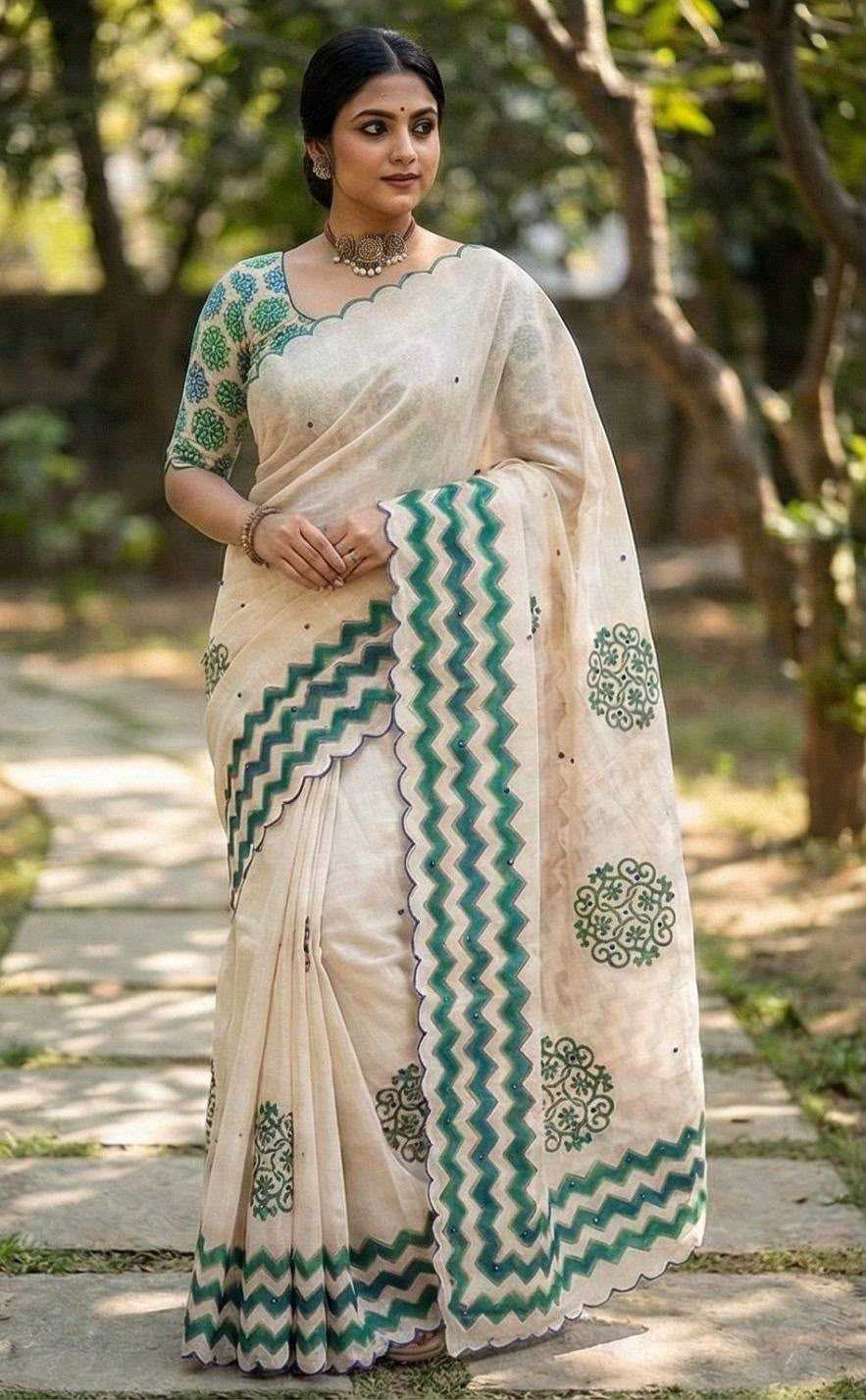 Simar Silk Designer Saree in Red