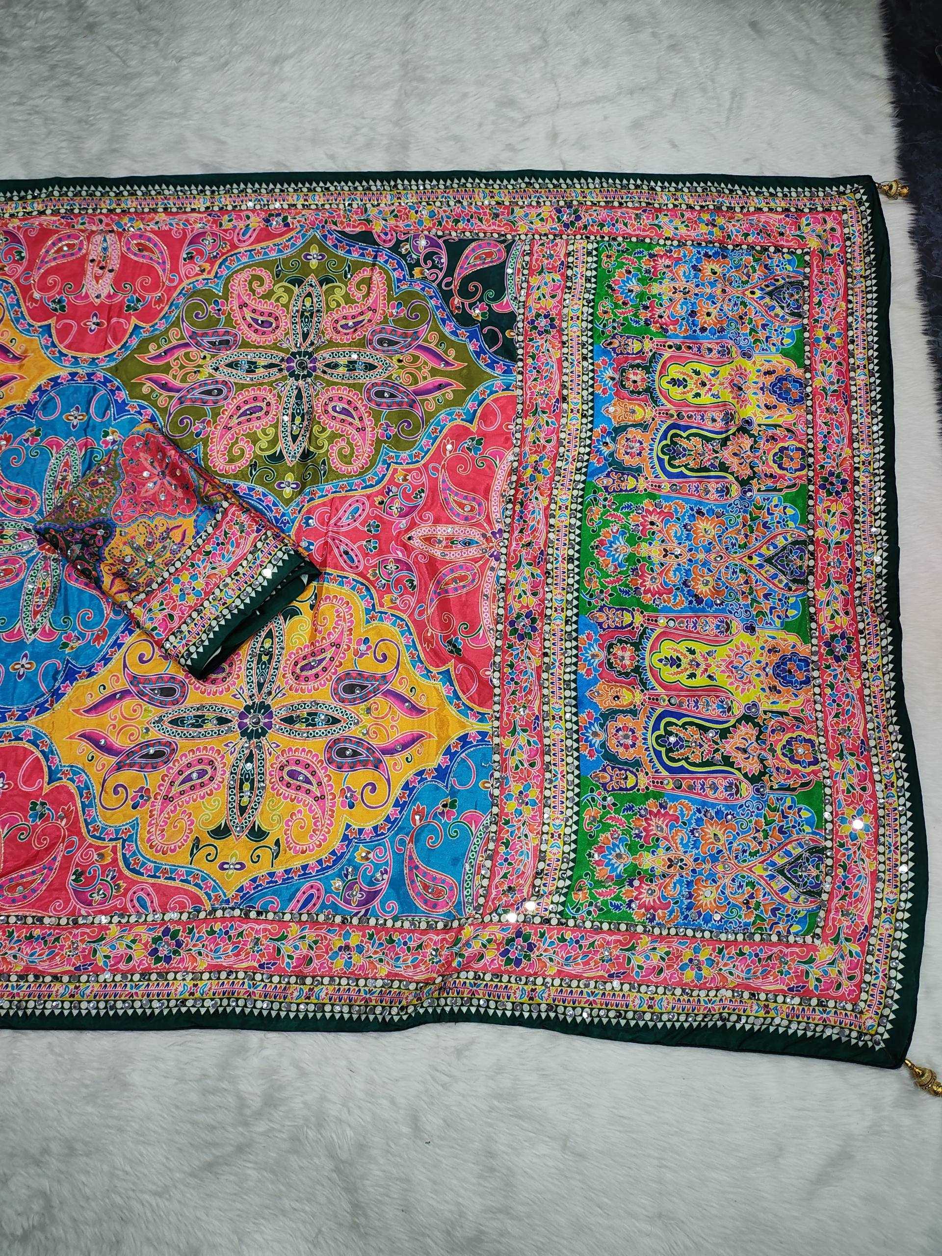 Chinon Printed Saree