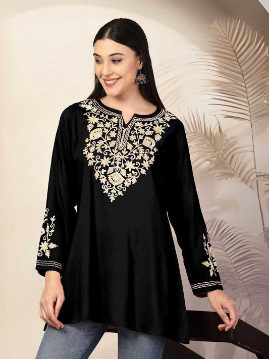 Adaa Heavy Rayon Short Kurti
