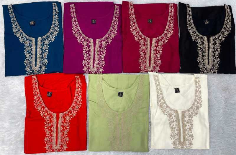 Heavy Rayon Cotton Kurti