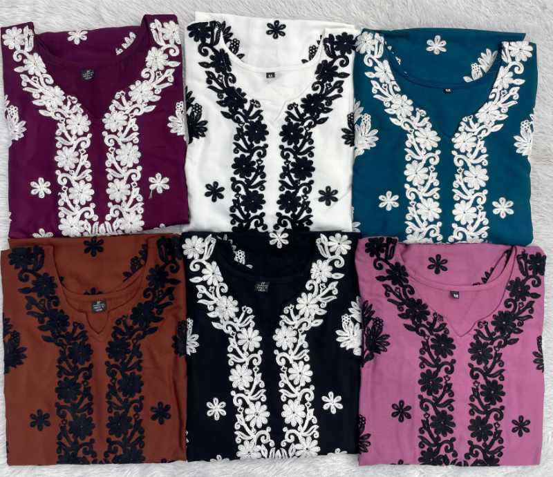 Heavy Rayon Designer Kurti