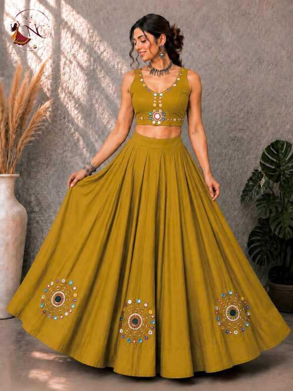 Khelaiya Heavy Roman Silk Wedding Lehenga