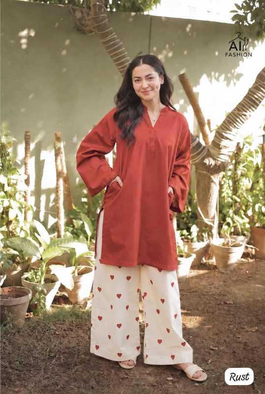 Look Heavy Rayon Designer Kurti