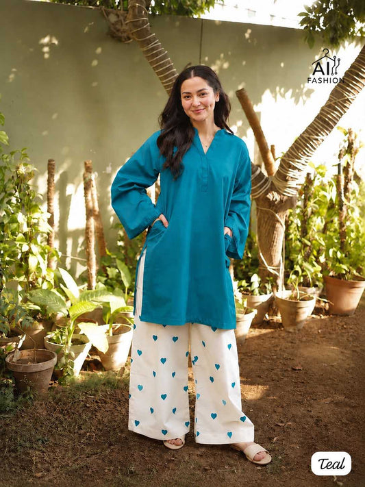 Look Heavy Rayon Designer Kurti