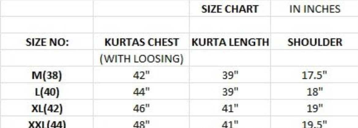 Rayon Mens Kurta