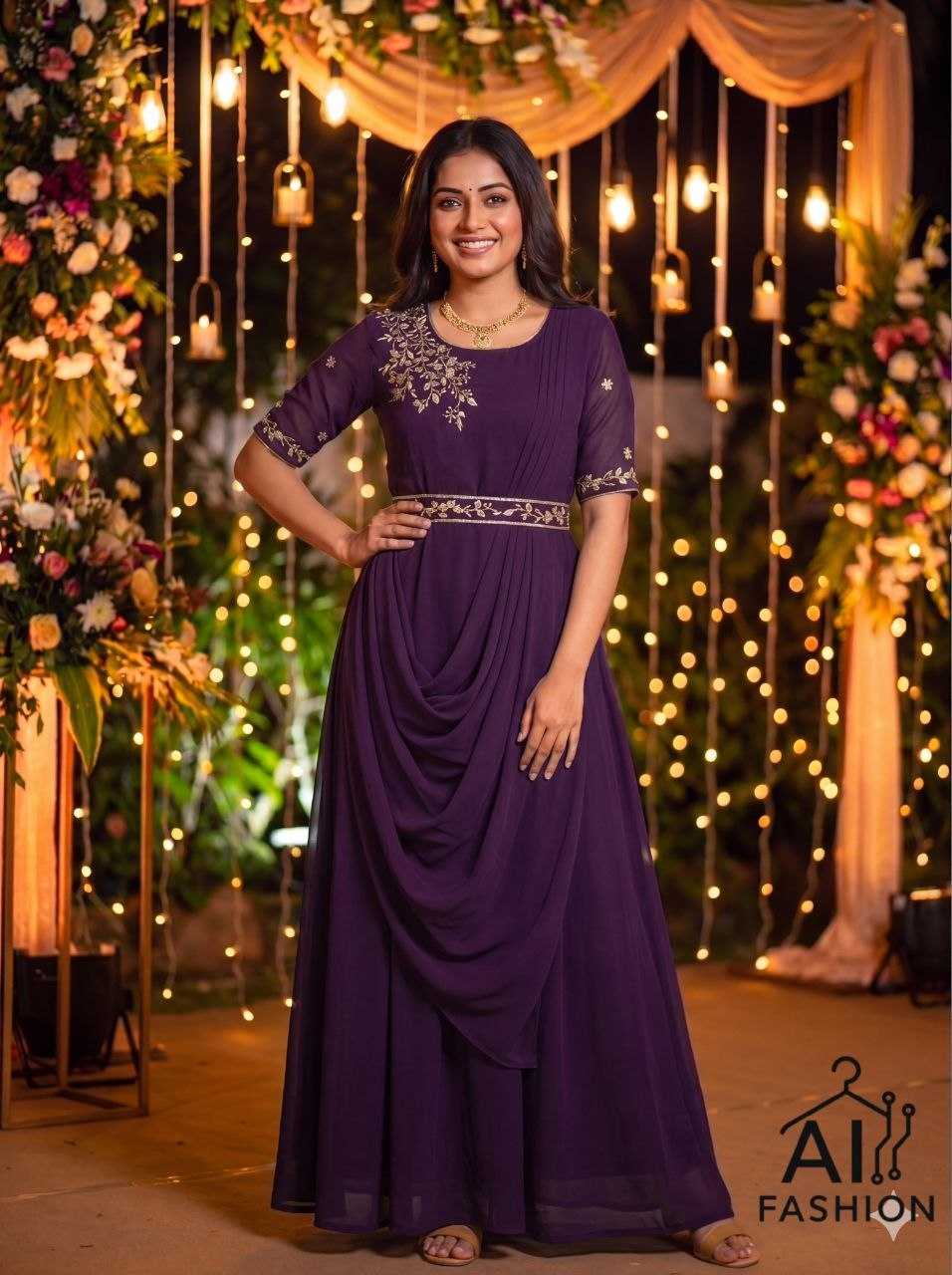 Georgette Gown