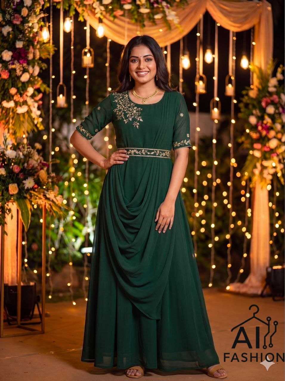 Georgette Gown