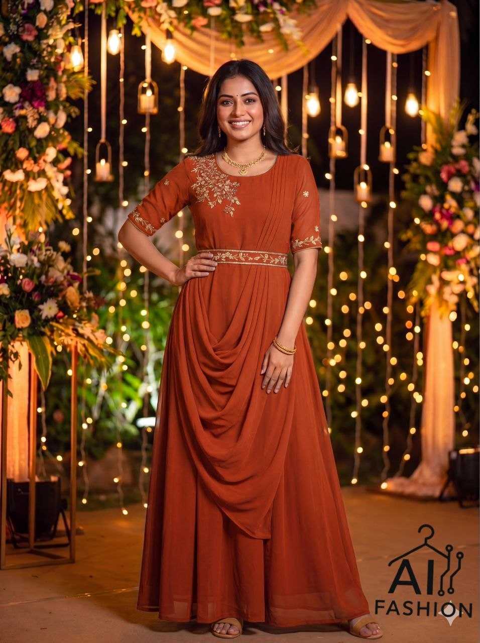 Georgette Gown