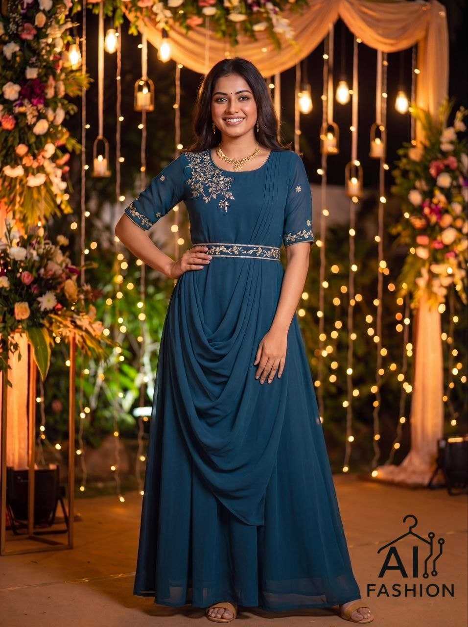 Georgette Gown