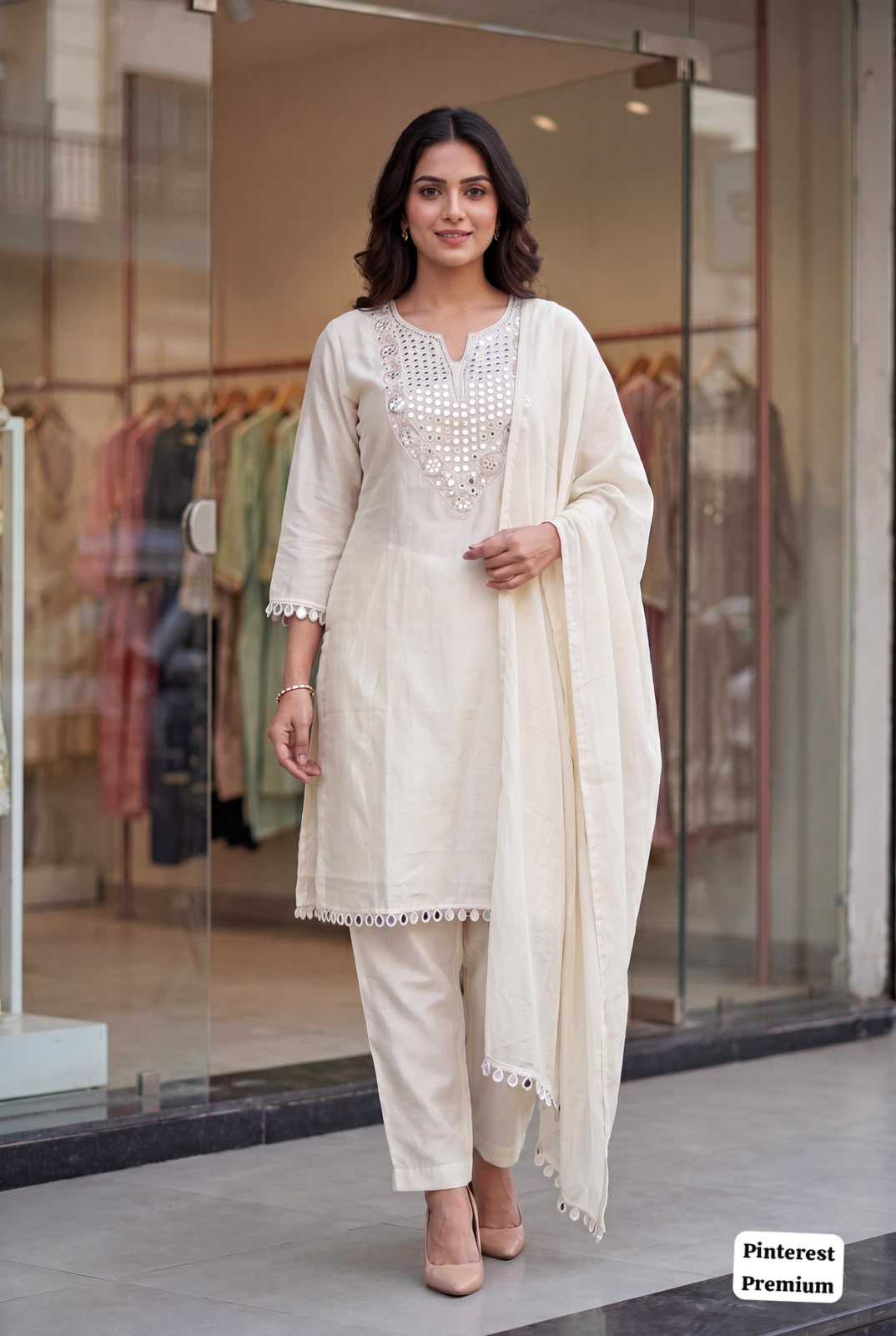 Rangoli Silk Embroidery Suit