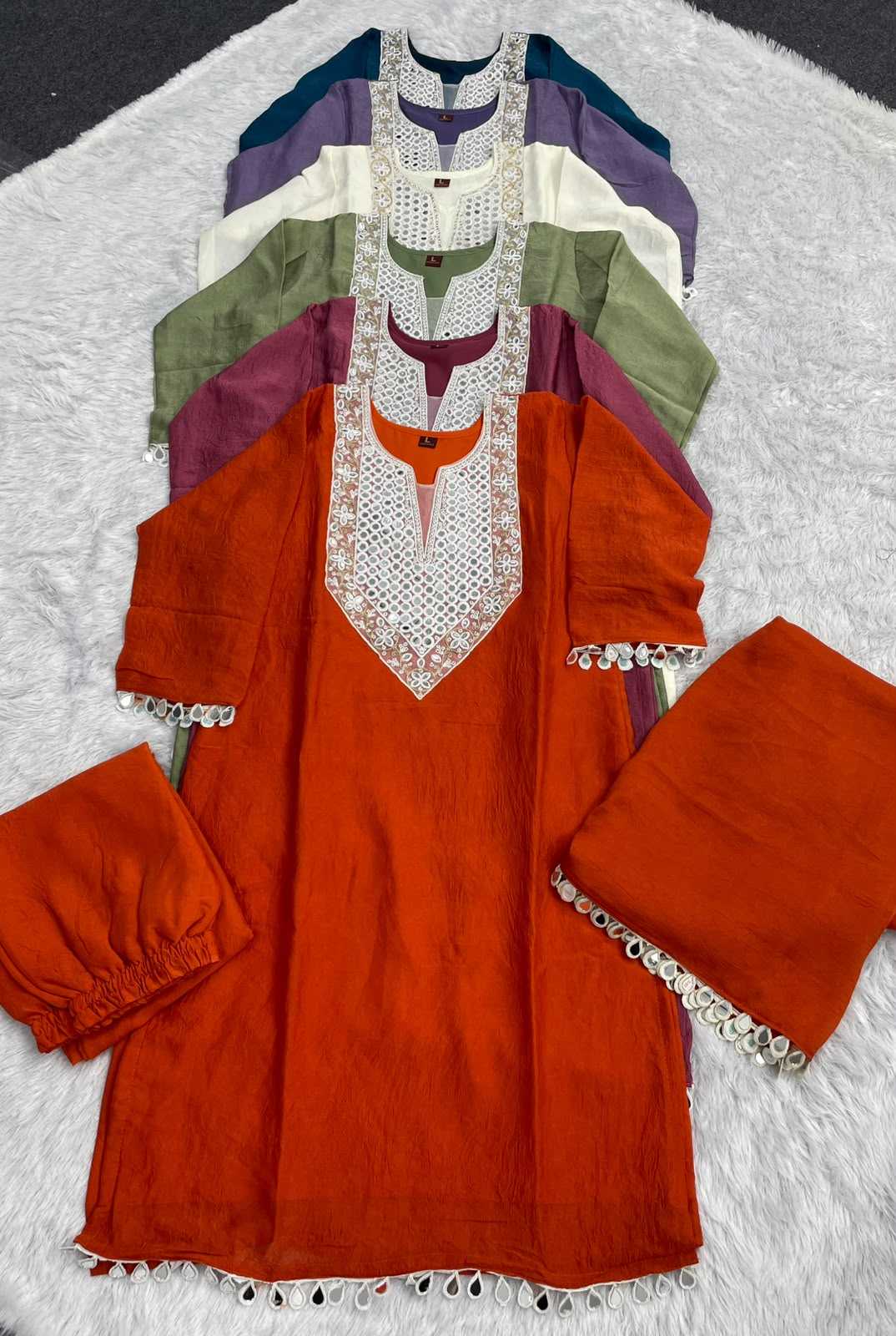 Rangoli Silk Embroidery Suit