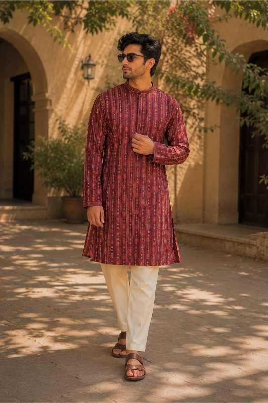 Khadi Mens Kurta