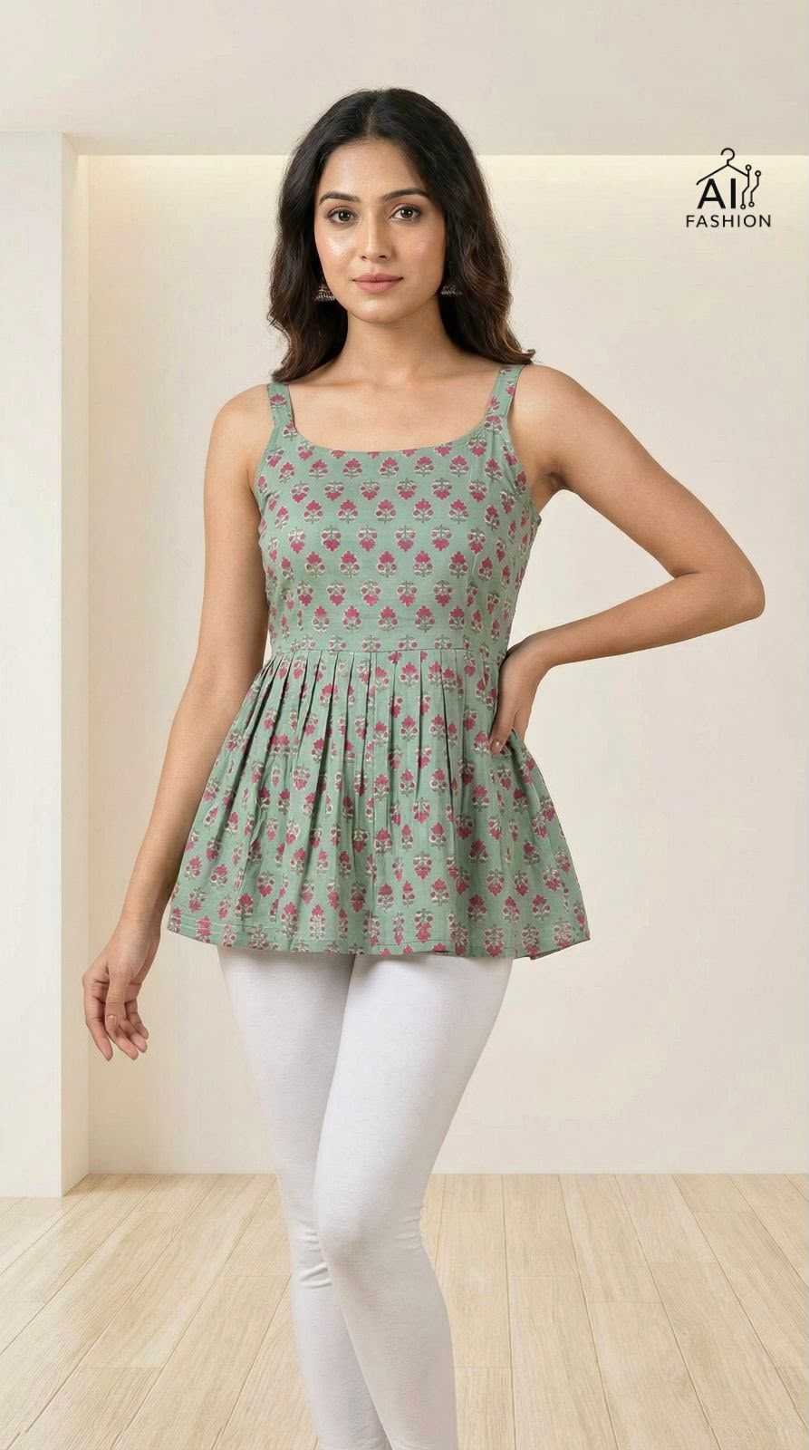 Summer Cotton Short Kurti