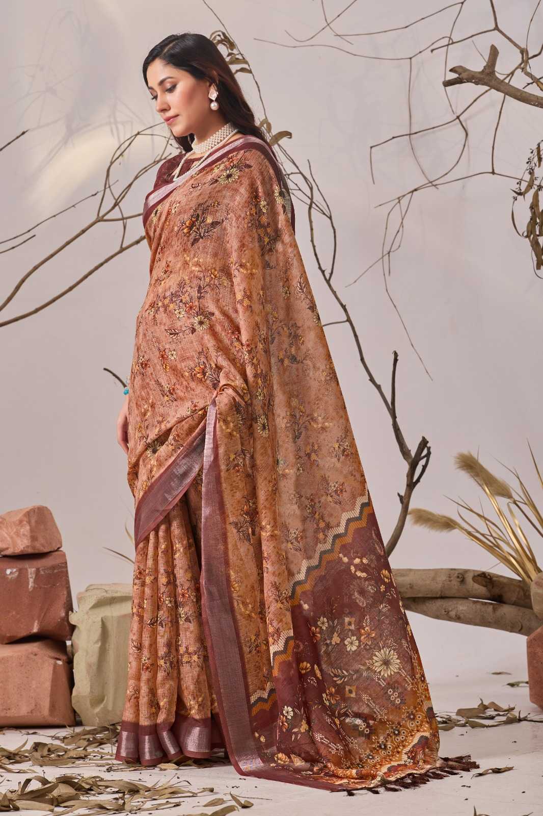 Cotton Printed Saree
