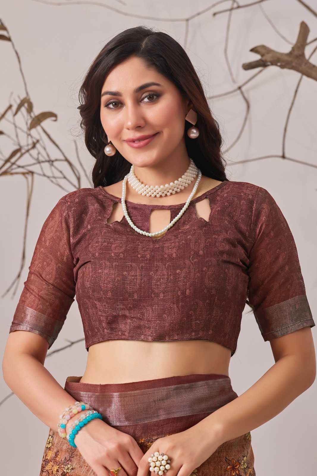 Cotton Printed Saree