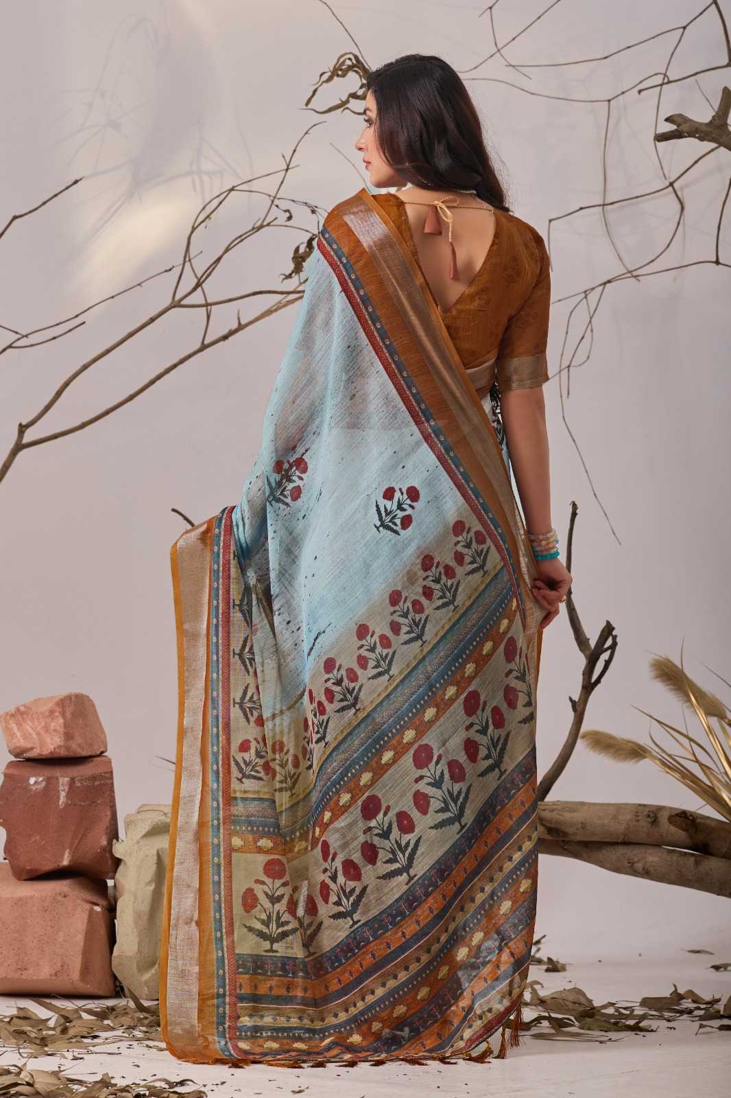 Cotton Designer Saree 1004